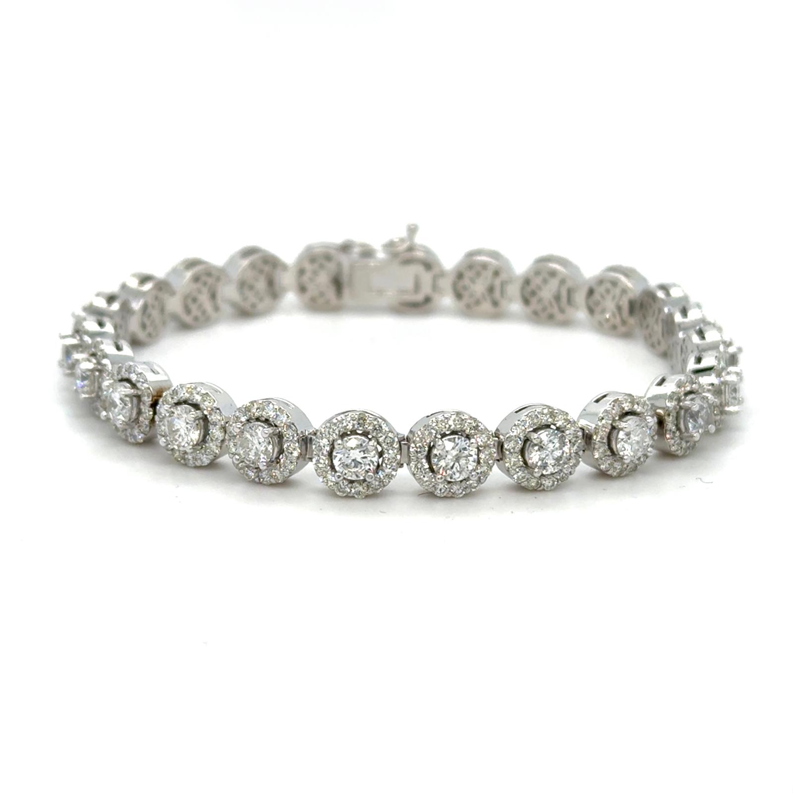View 14 Kt  Diamond Bracelet