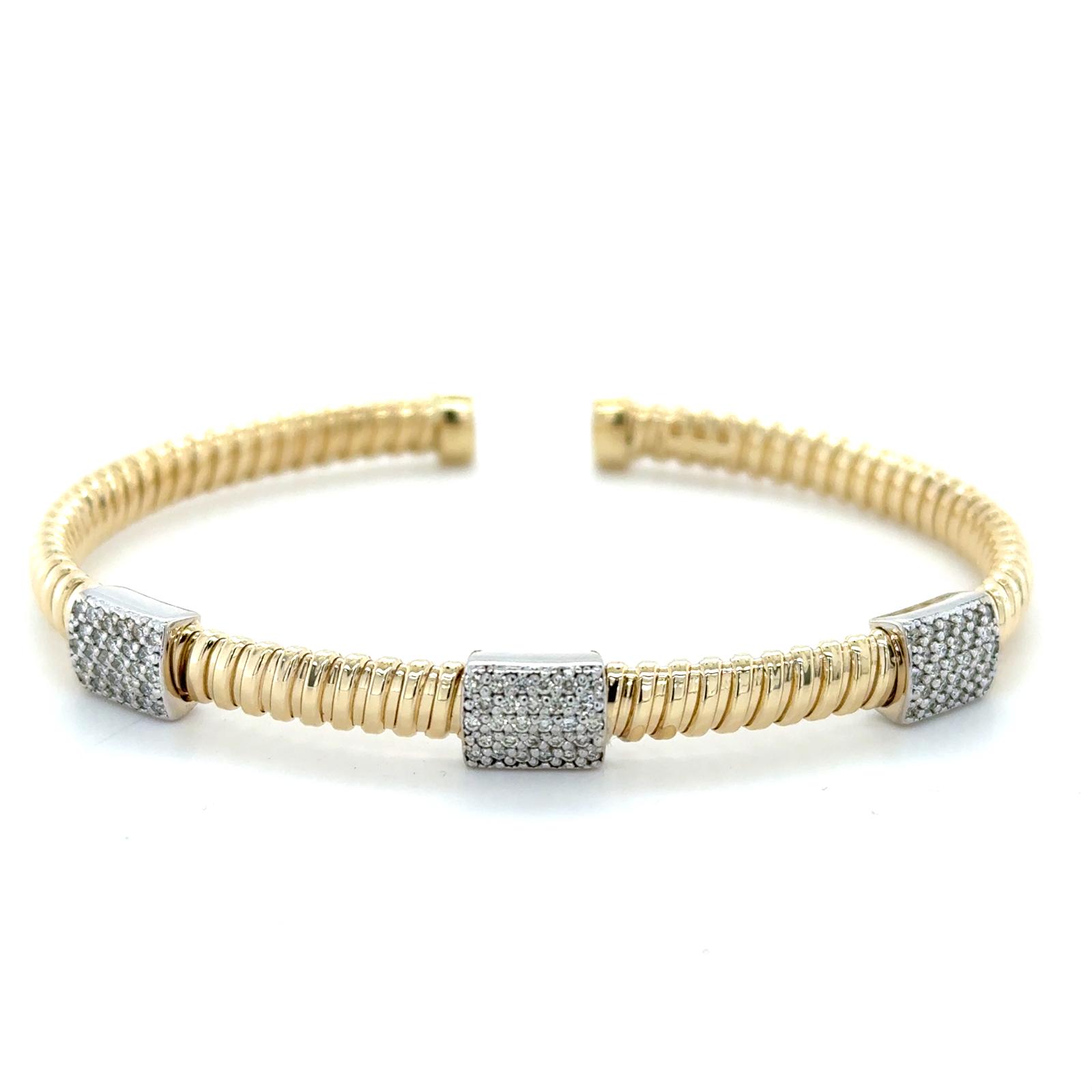 View 14 Kt  Diamond Bracelet