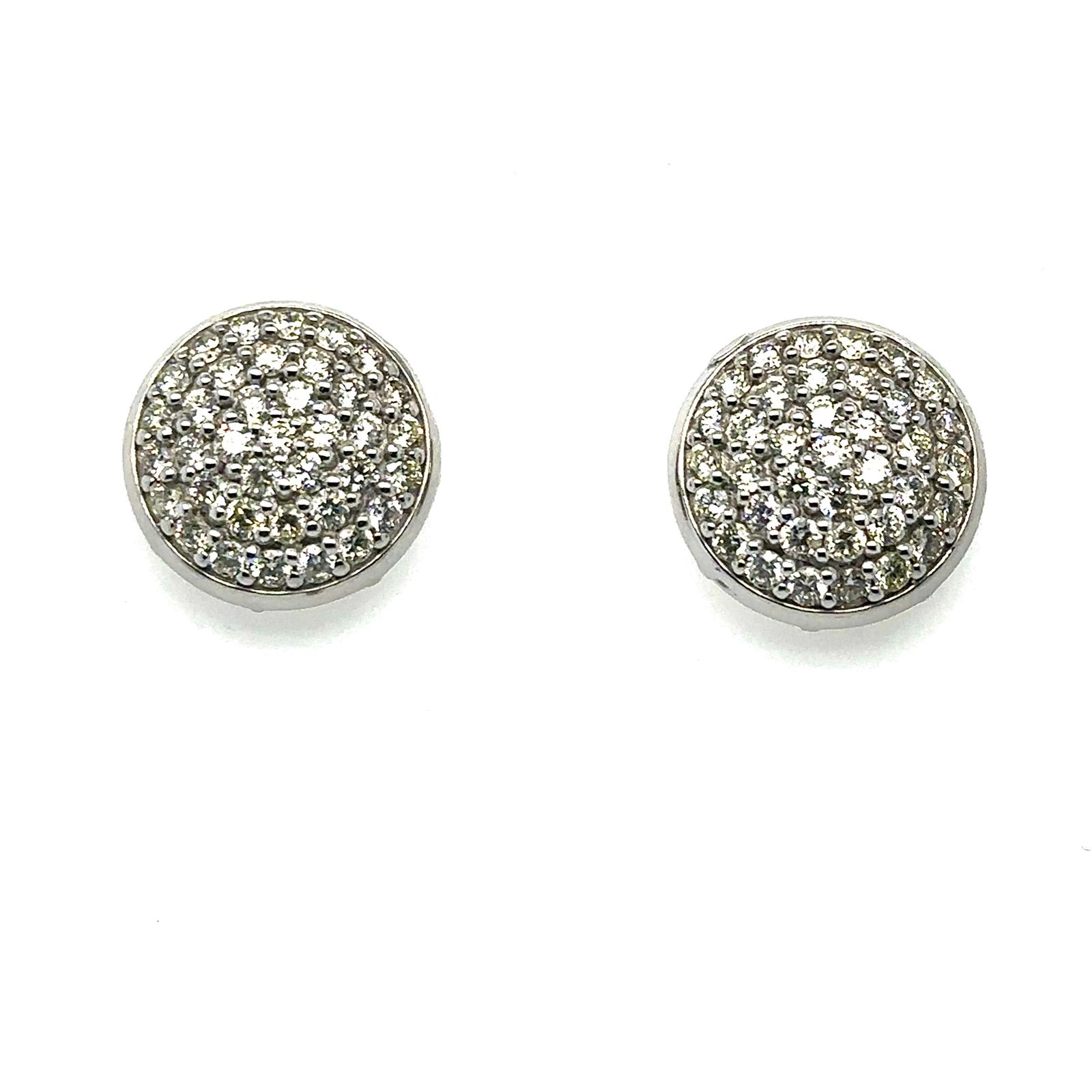 View 14 Kt  Diamond Earrings