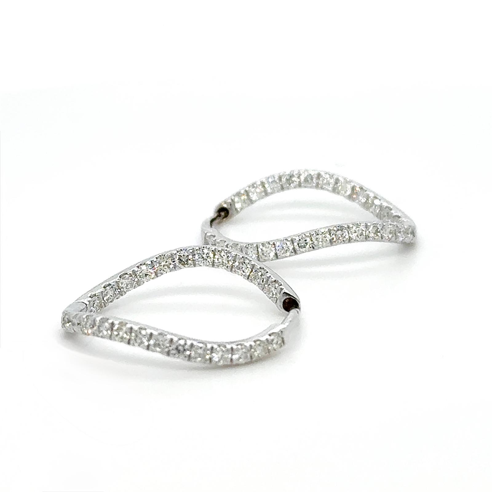 View 14 Kt  Diamond Earrings