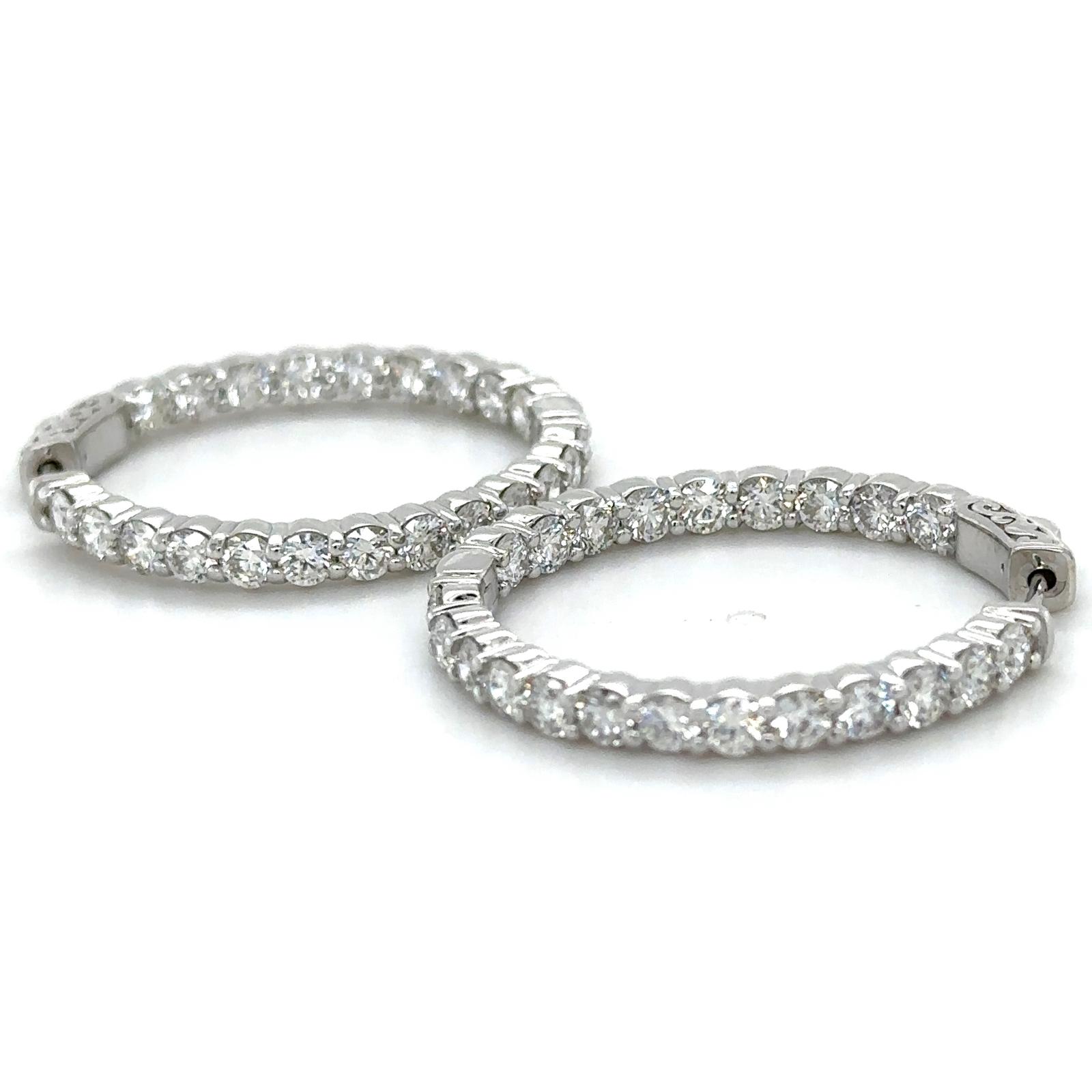 View 14 Kt  Diamond Earrings