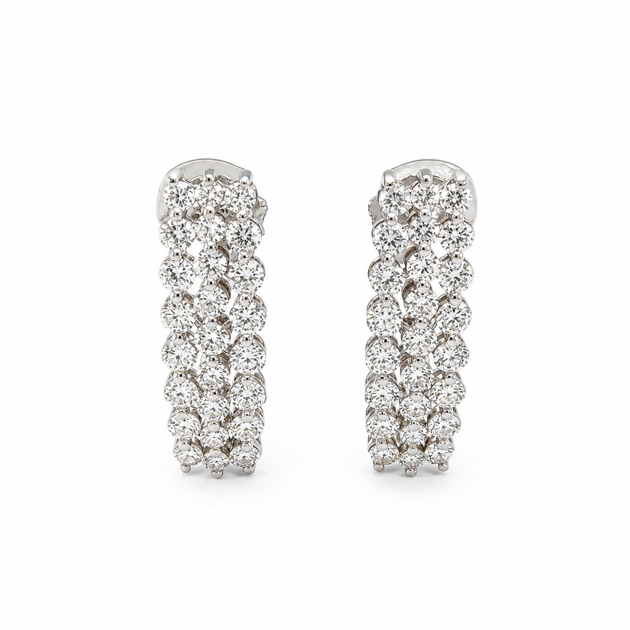 View 14 Kt  Diamond Earrings