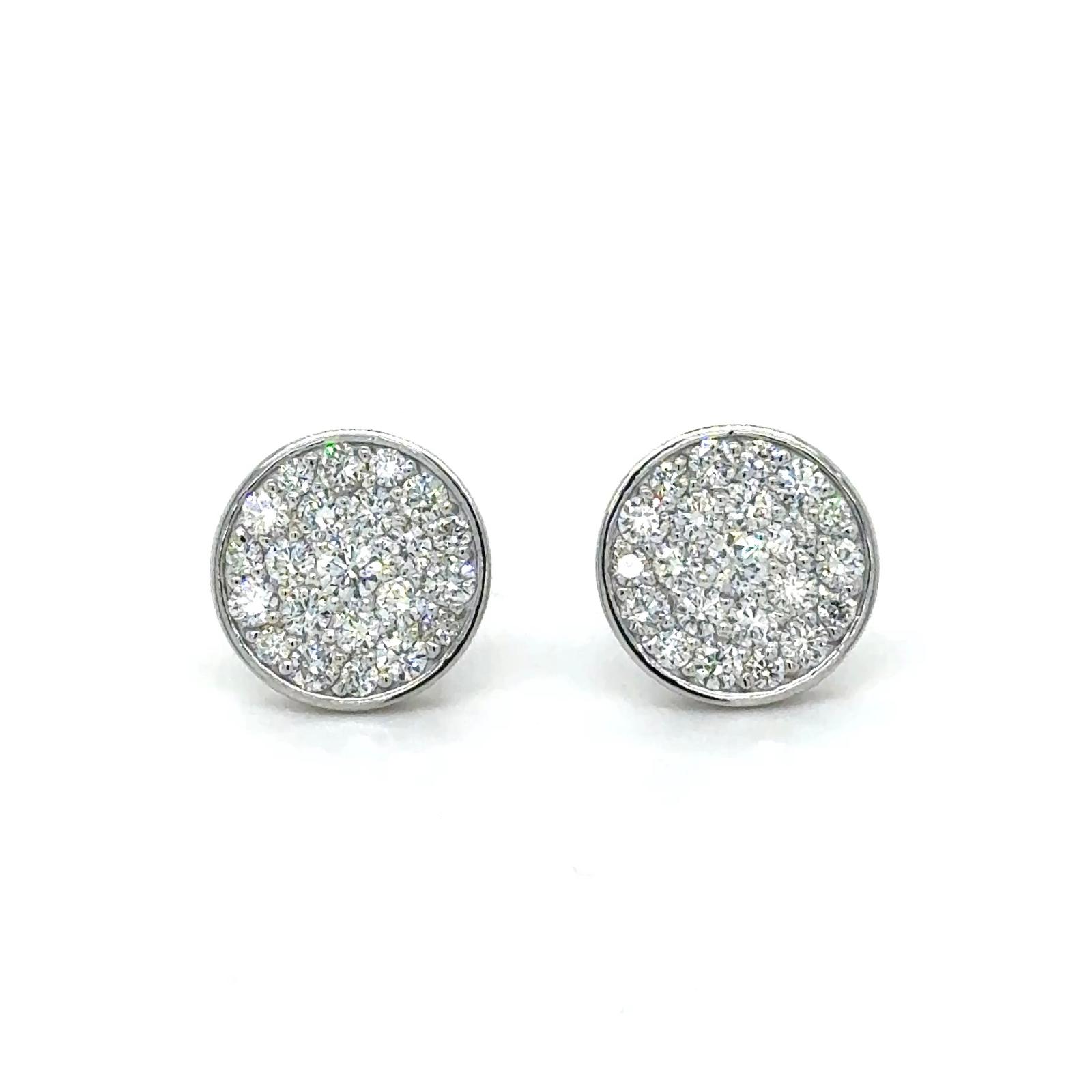 View 14 Kt  Diamond Earrings