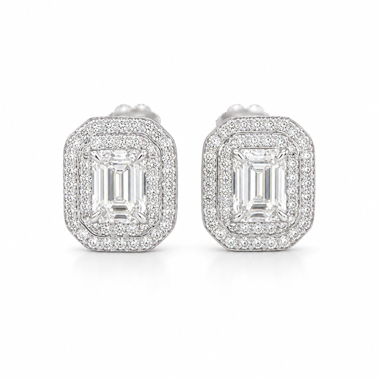 View 14 Kt  Diamond Earrings