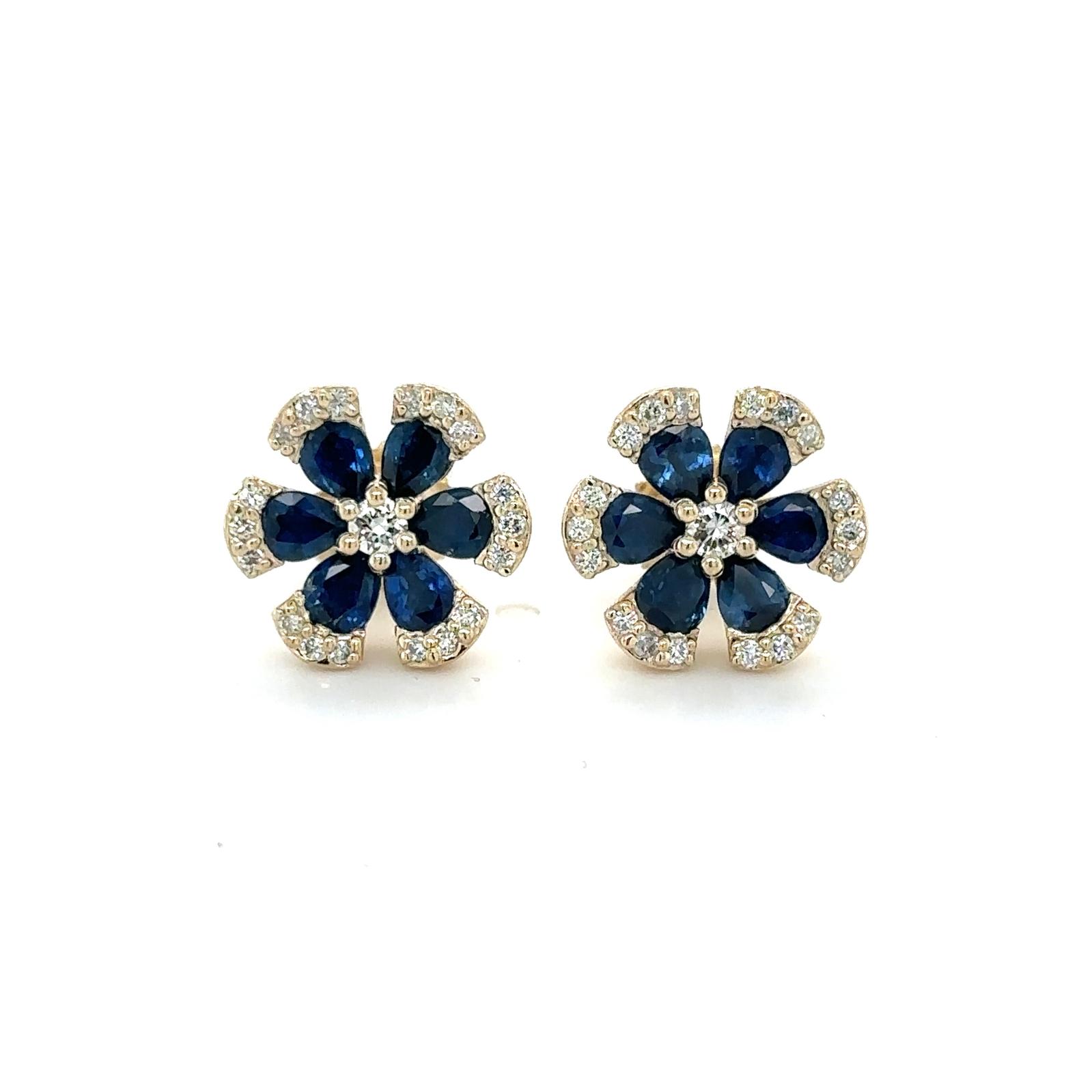 View 14 Kt  Diamond Earrings