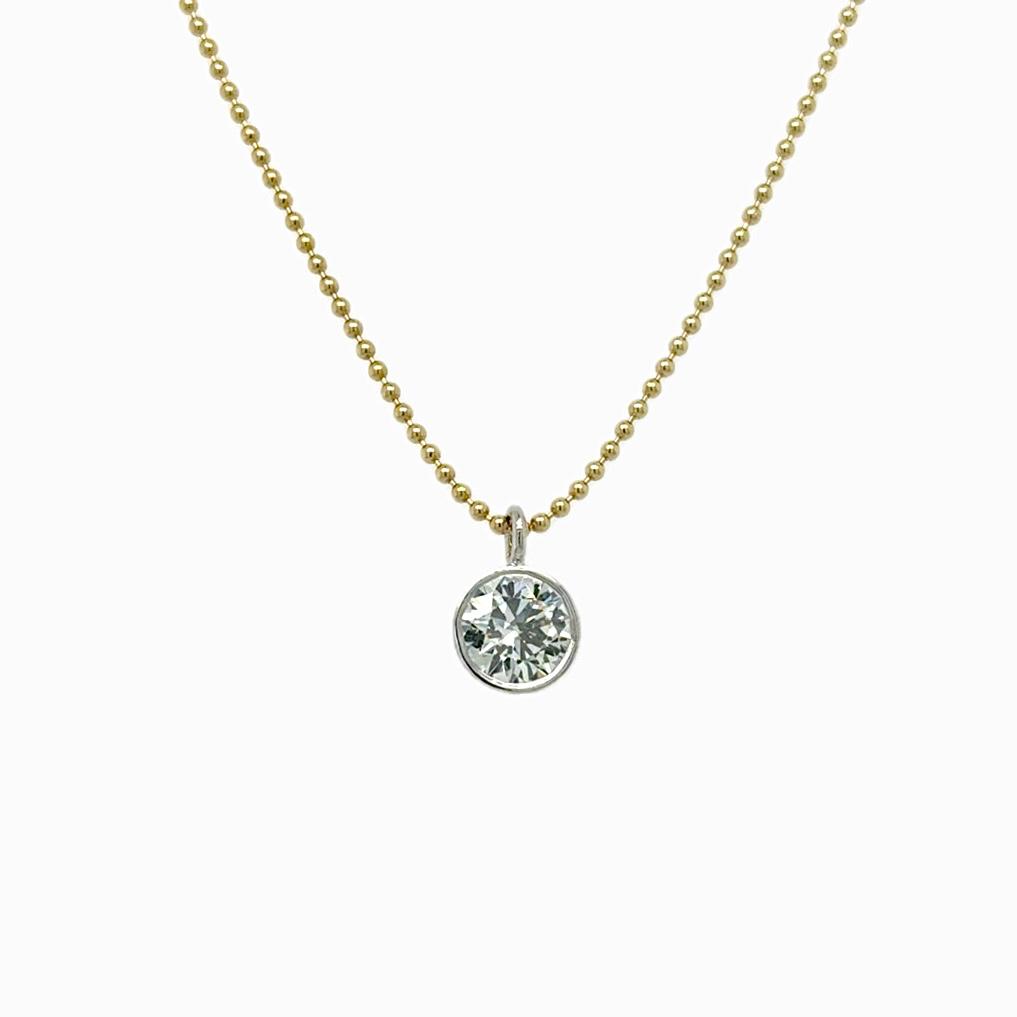 View 14Kt  Diamond Pendant