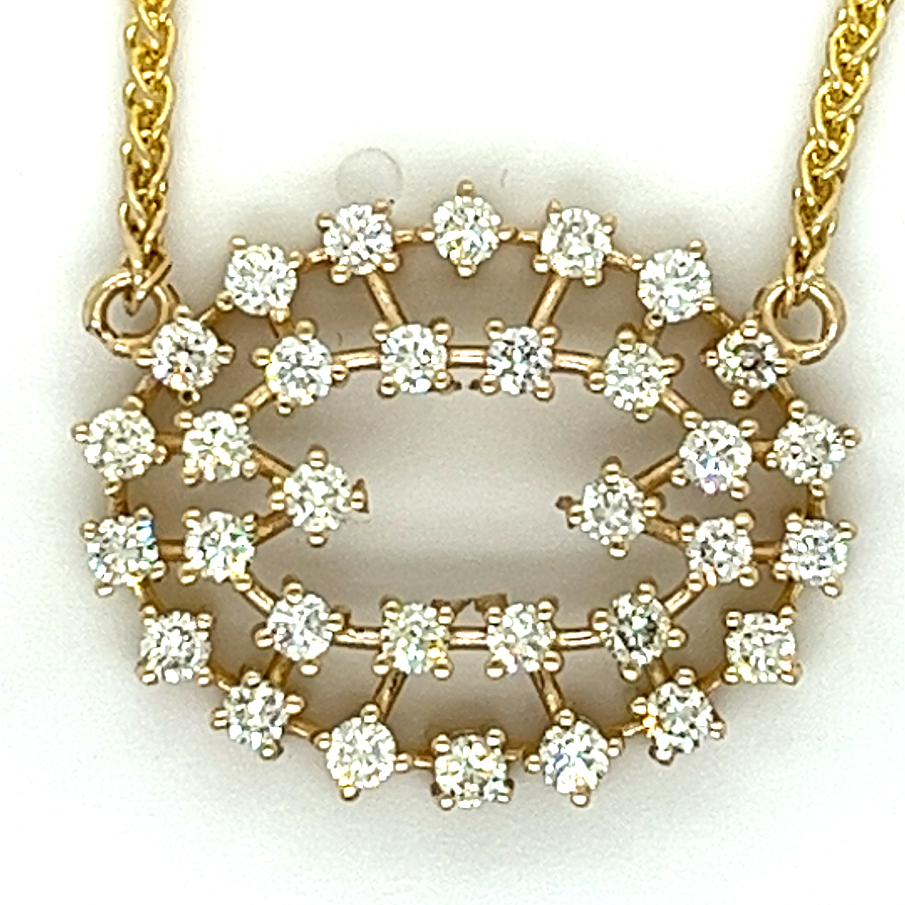 View 14Kt  Diamond Pendant