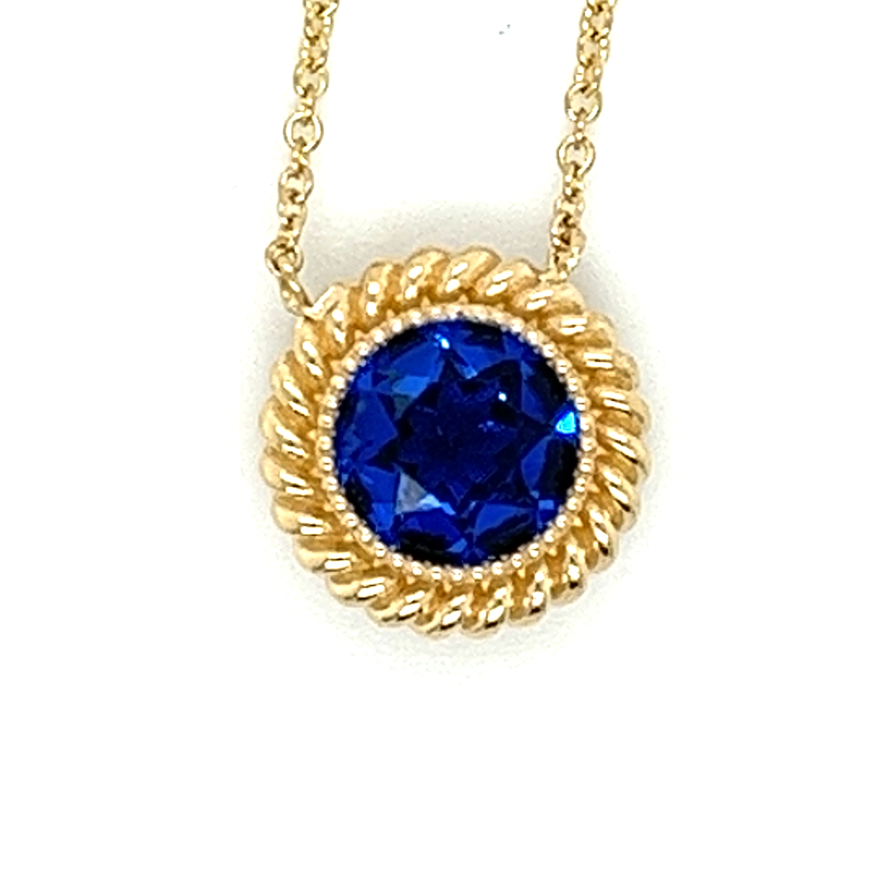 View 14Kt Sapphire Pendant
