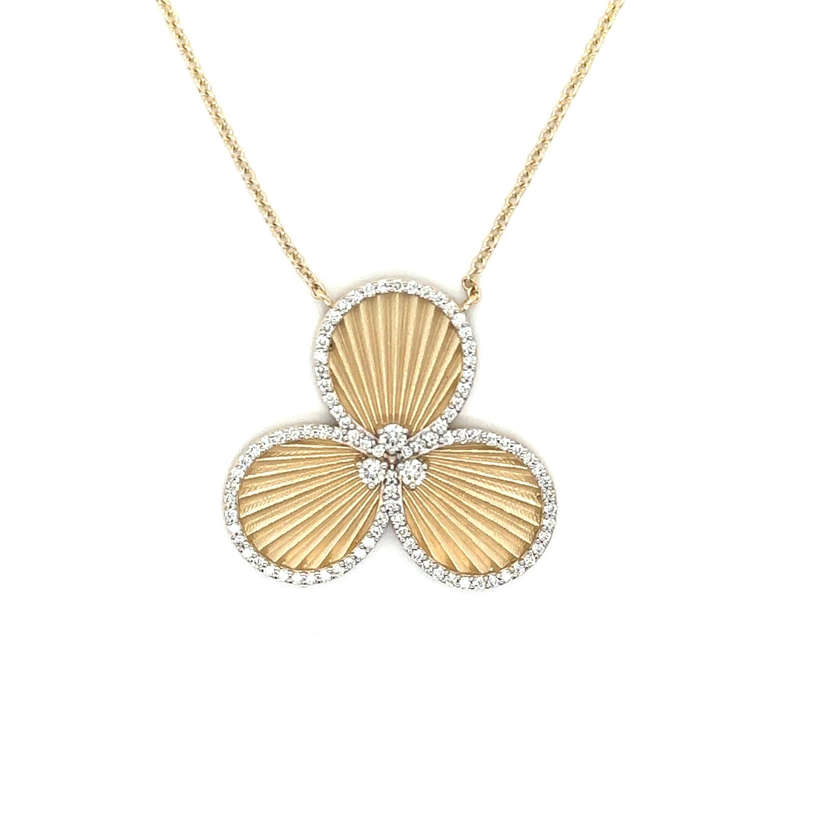 View 14Kt  Diamond Pendant