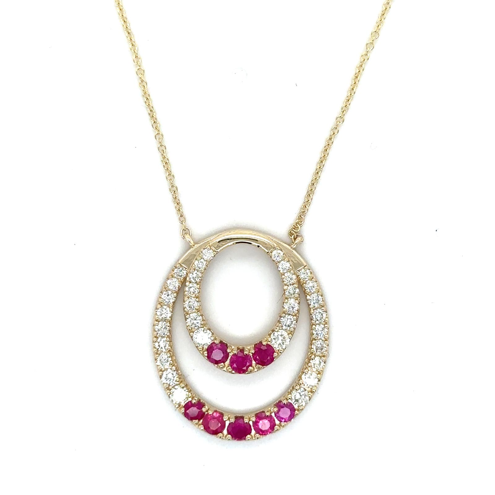 View 14Kt  Diamond Pendant