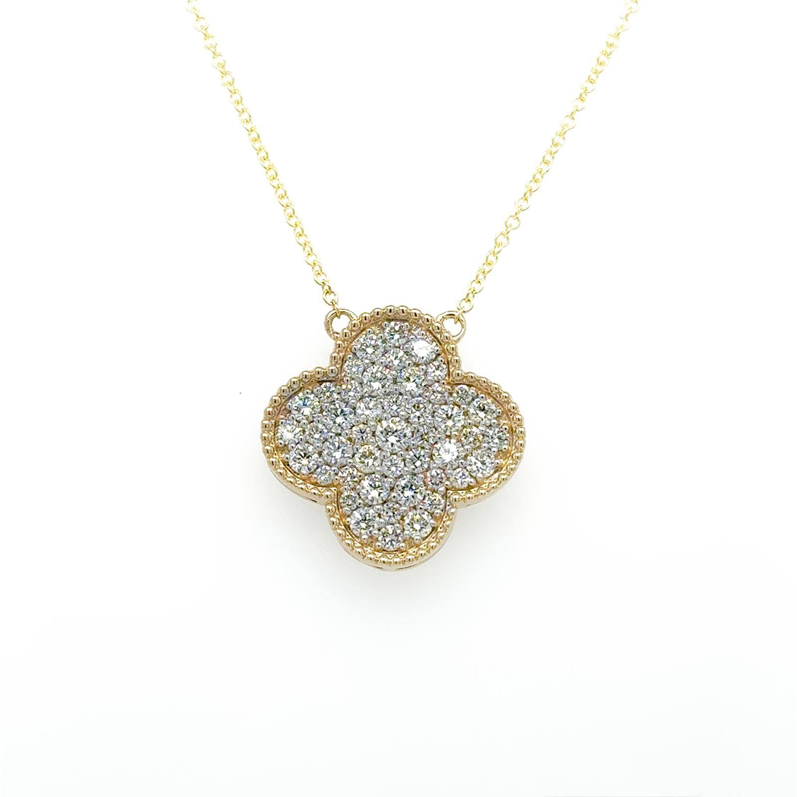 View 14Kt  Diamond Pendant