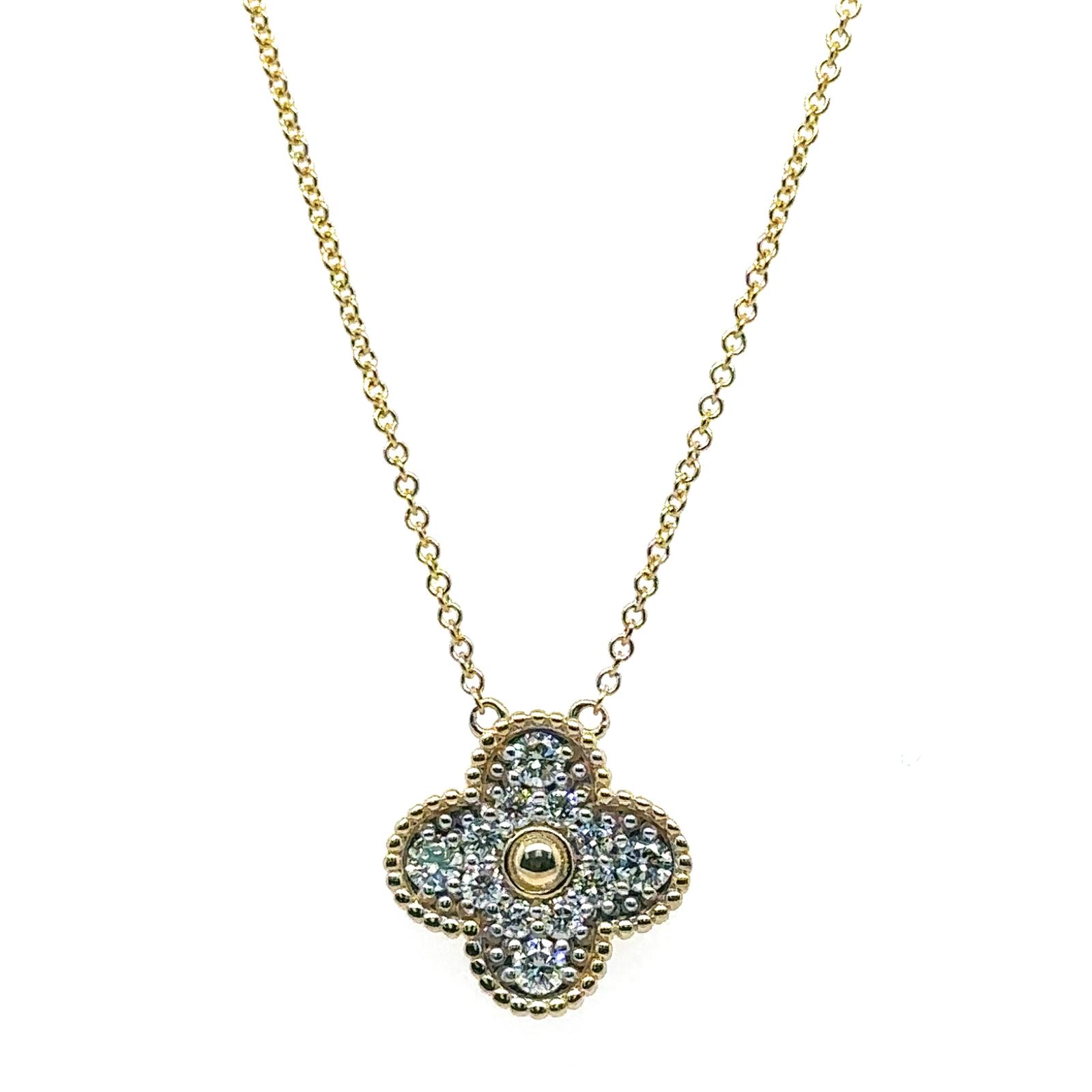 View 14Kt  Diamond Pendant