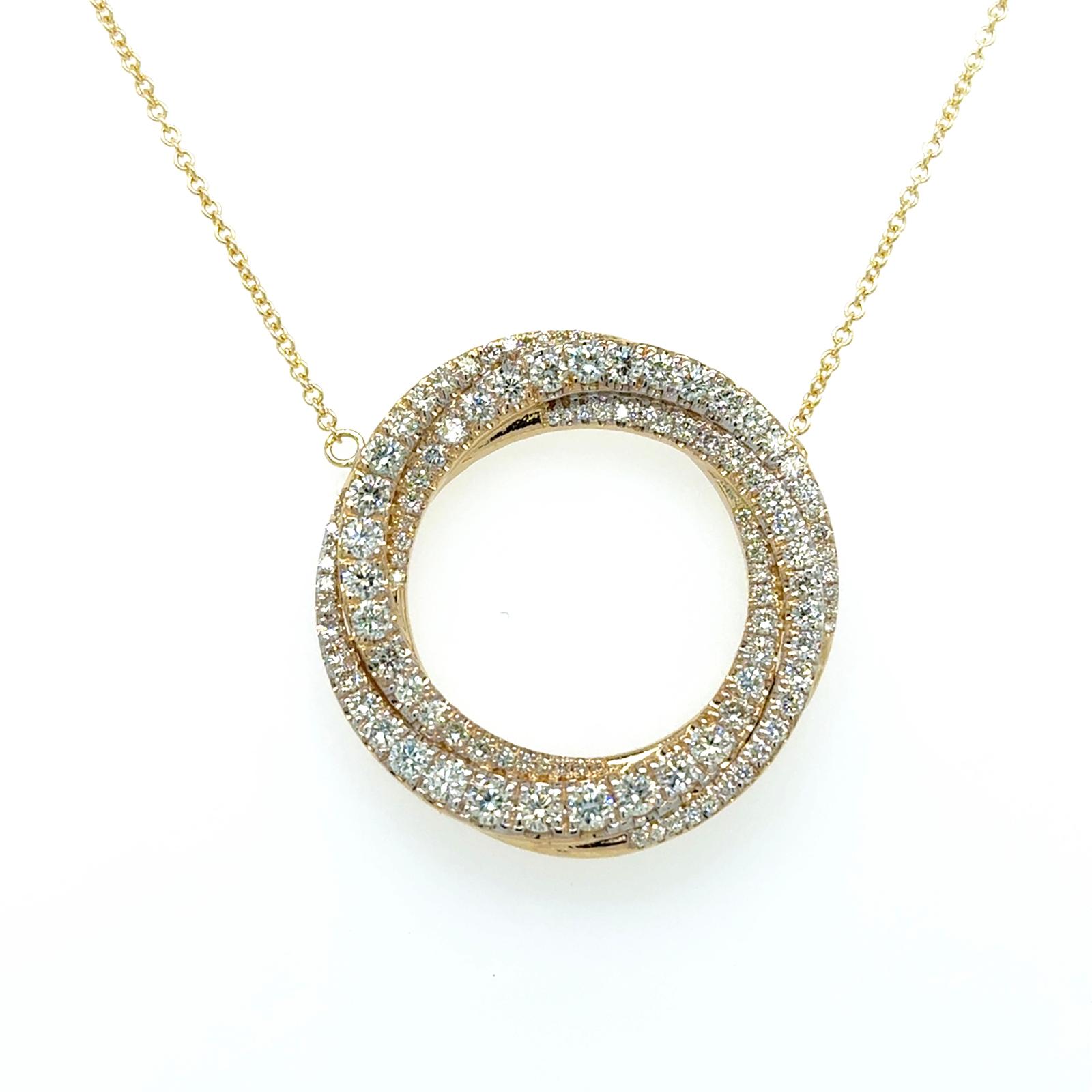 View 14Kt  Diamond Pendant
