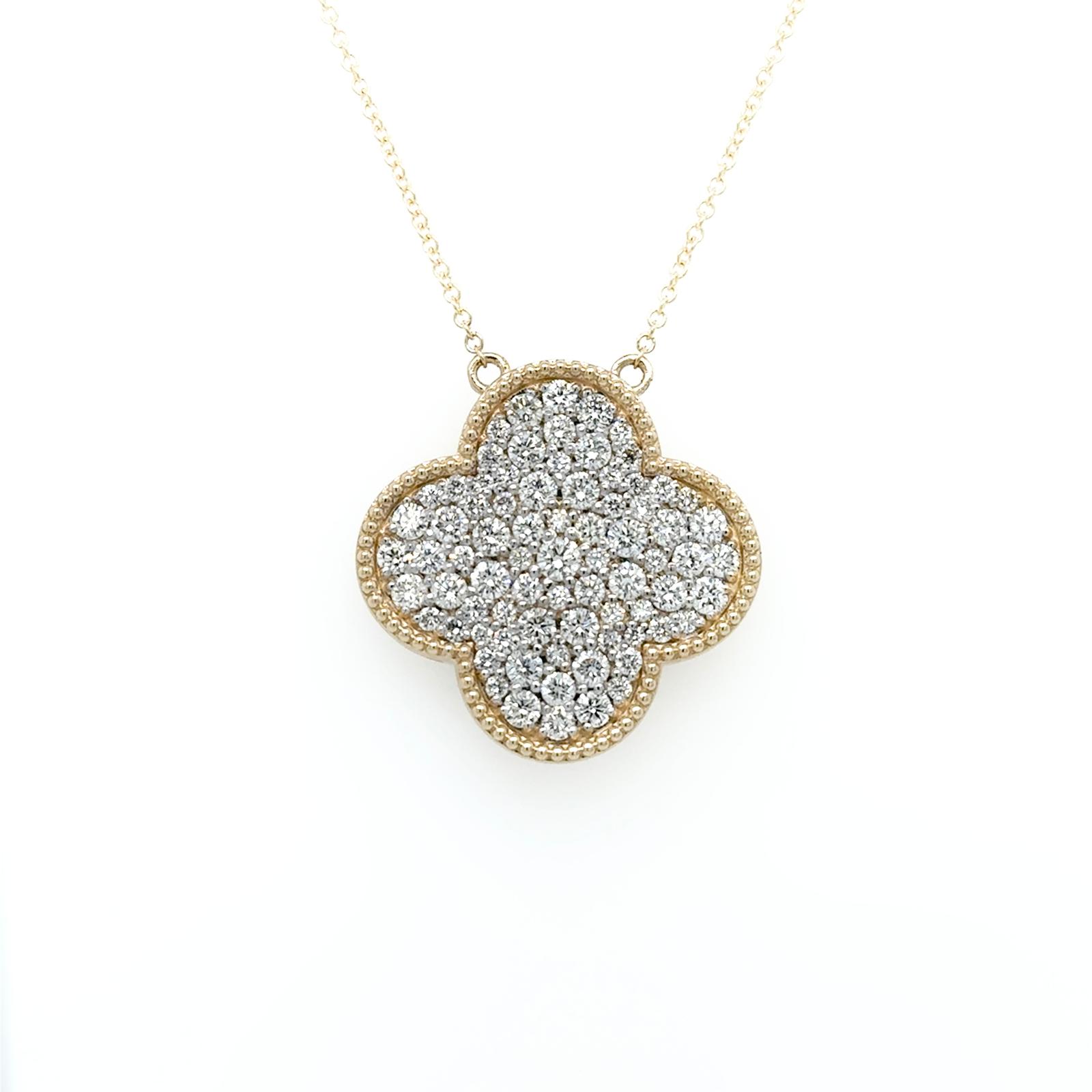 View 14Kt  Diamond Pendant