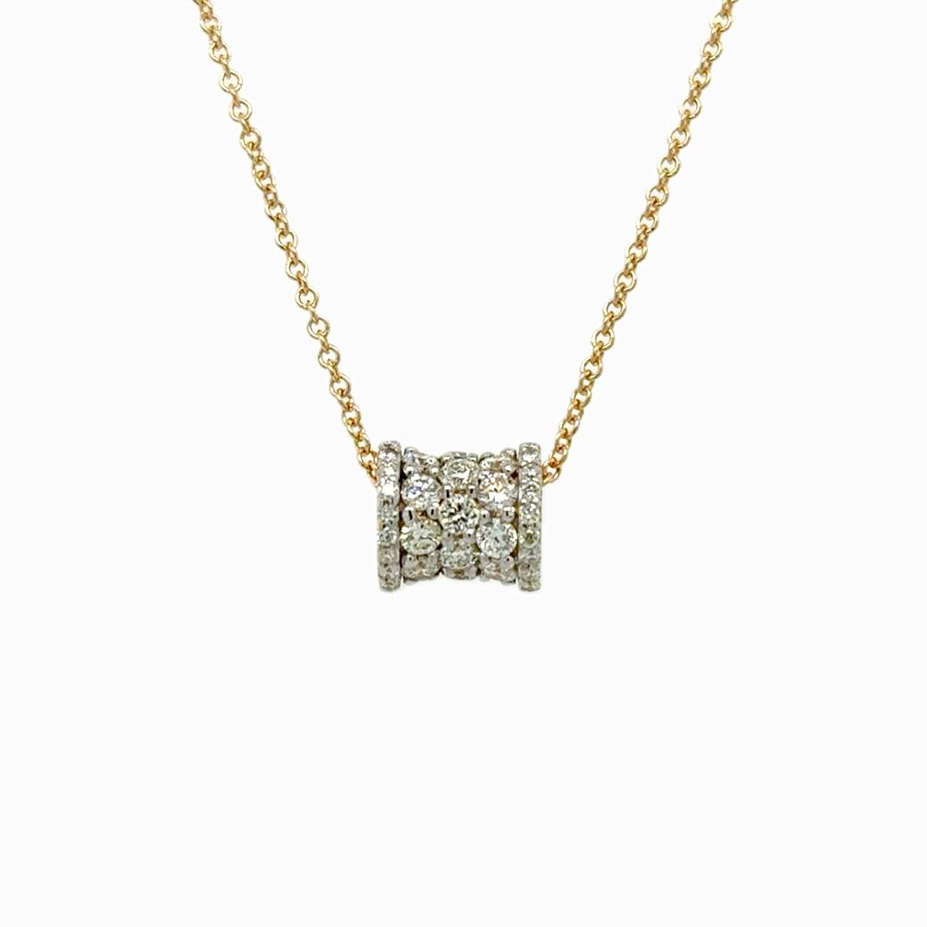 View 14Kt  Diamond Pendant