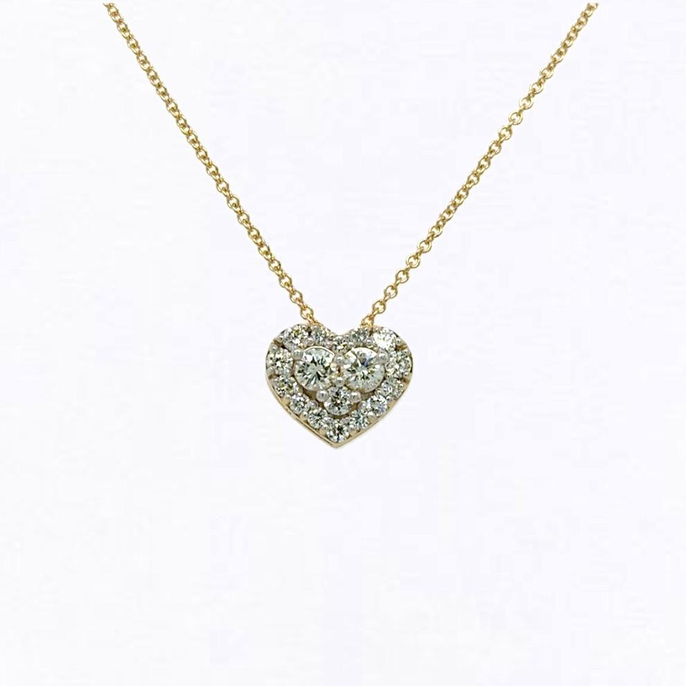 View 14Kt  Diamond Pendant