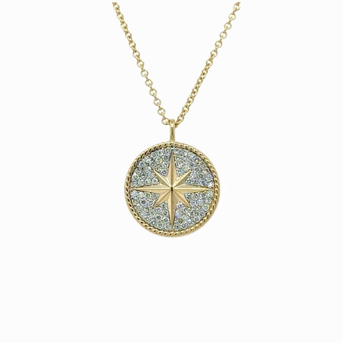 View 14Kt  Diamond Pendant