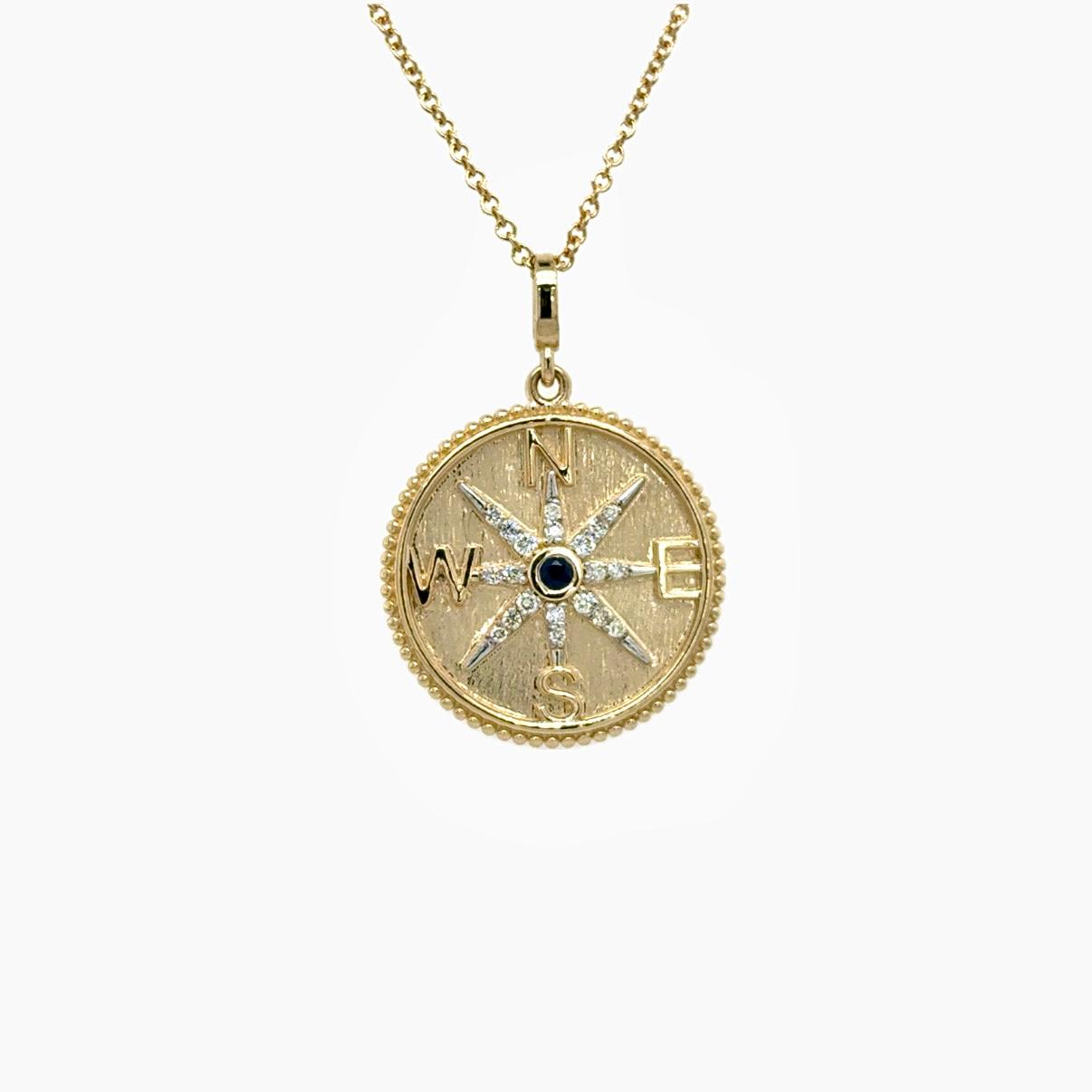 View 14Kt  Diamond Pendant