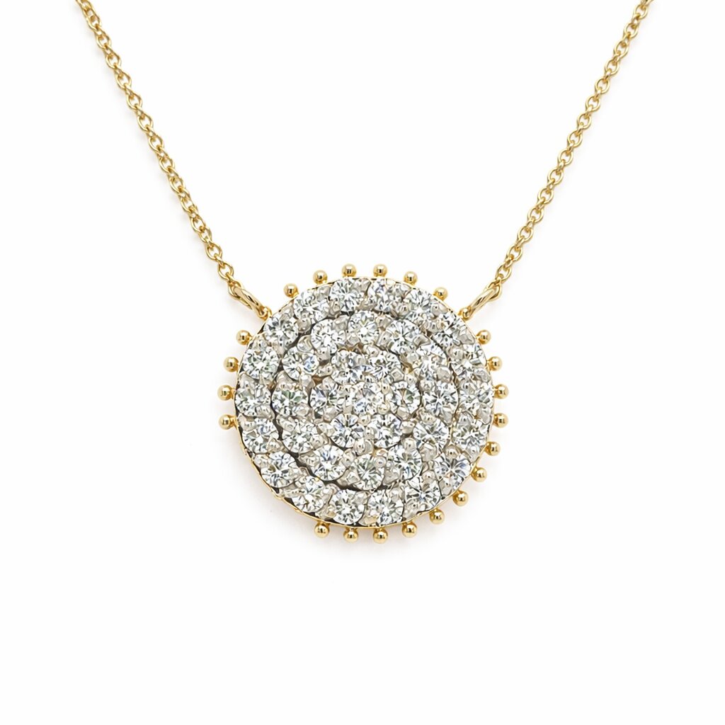 View 14Kt  Diamond Pendant