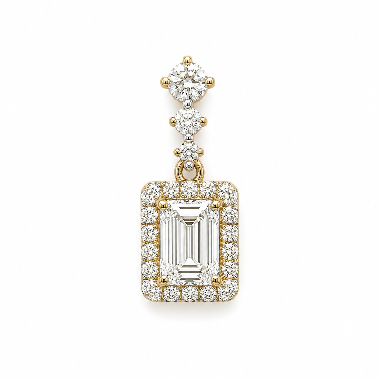 View 14Kt  Diamond Pendant