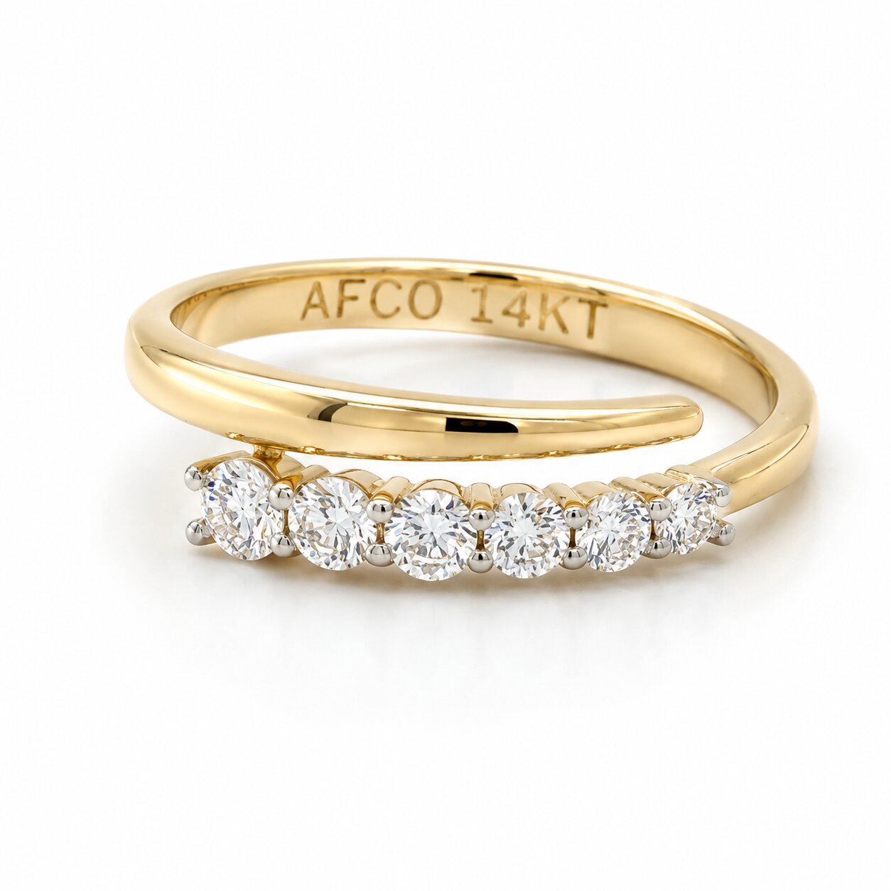 View 14K  Diamond Ring