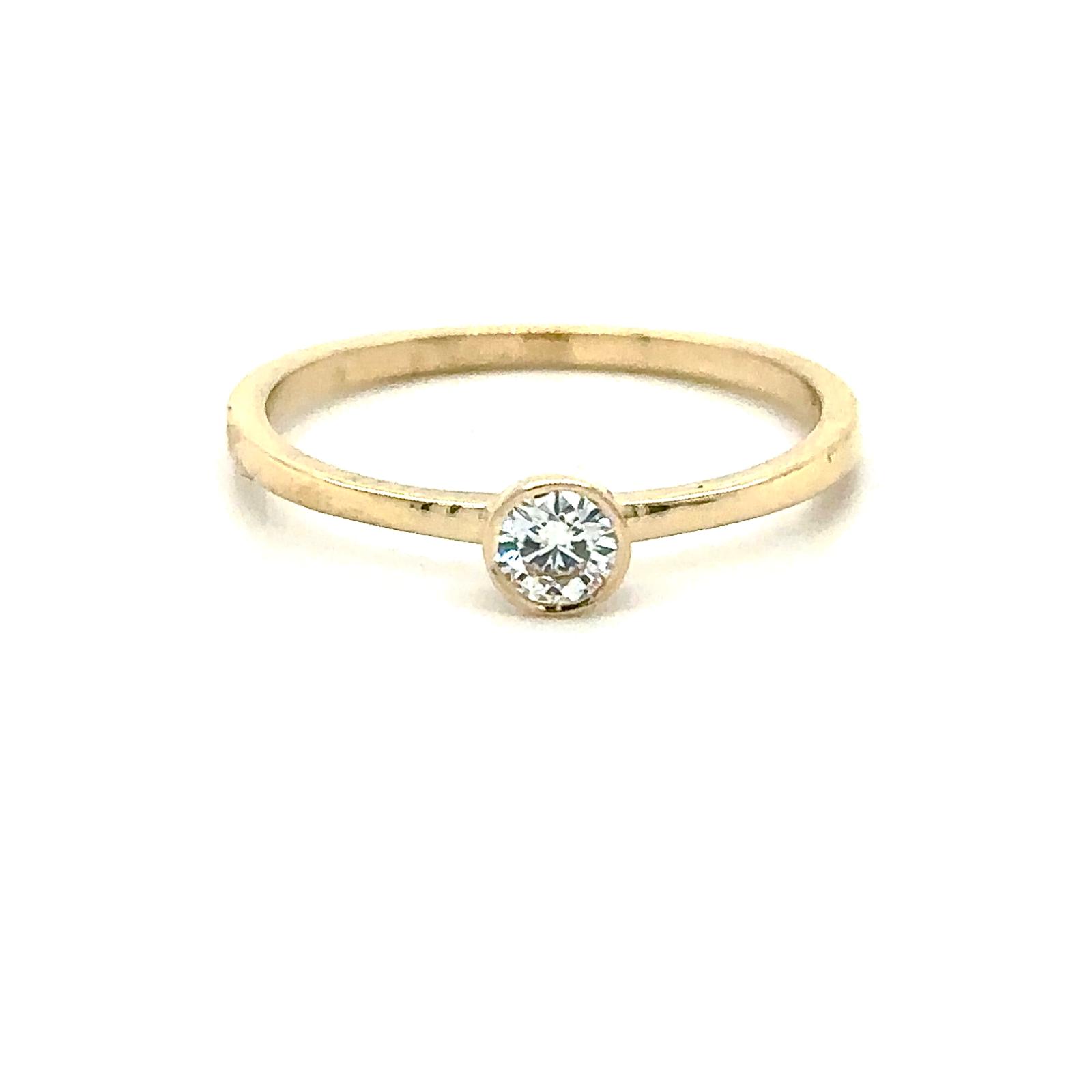 View 14K  Diamond Ring