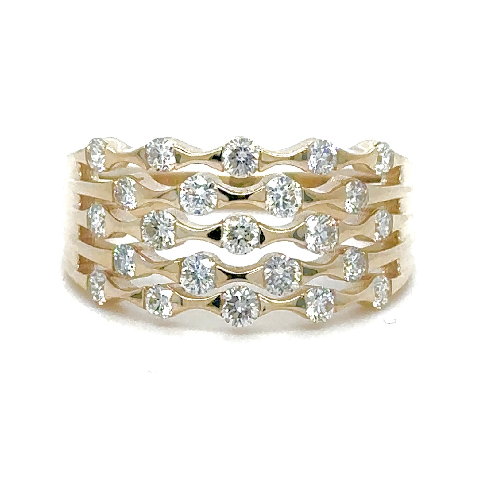 View 14K  Diamond Ring
