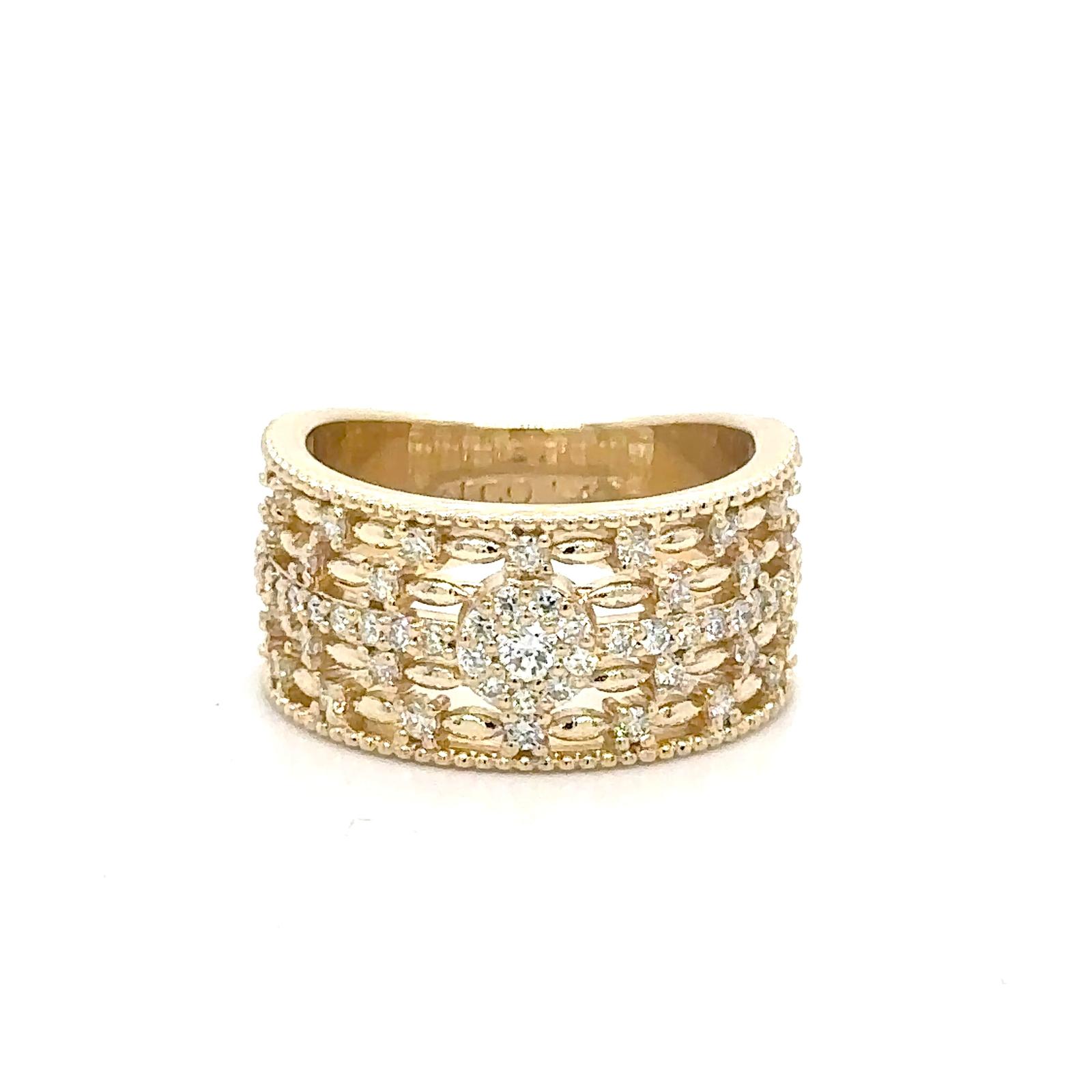 View 14K  Diamond Ring