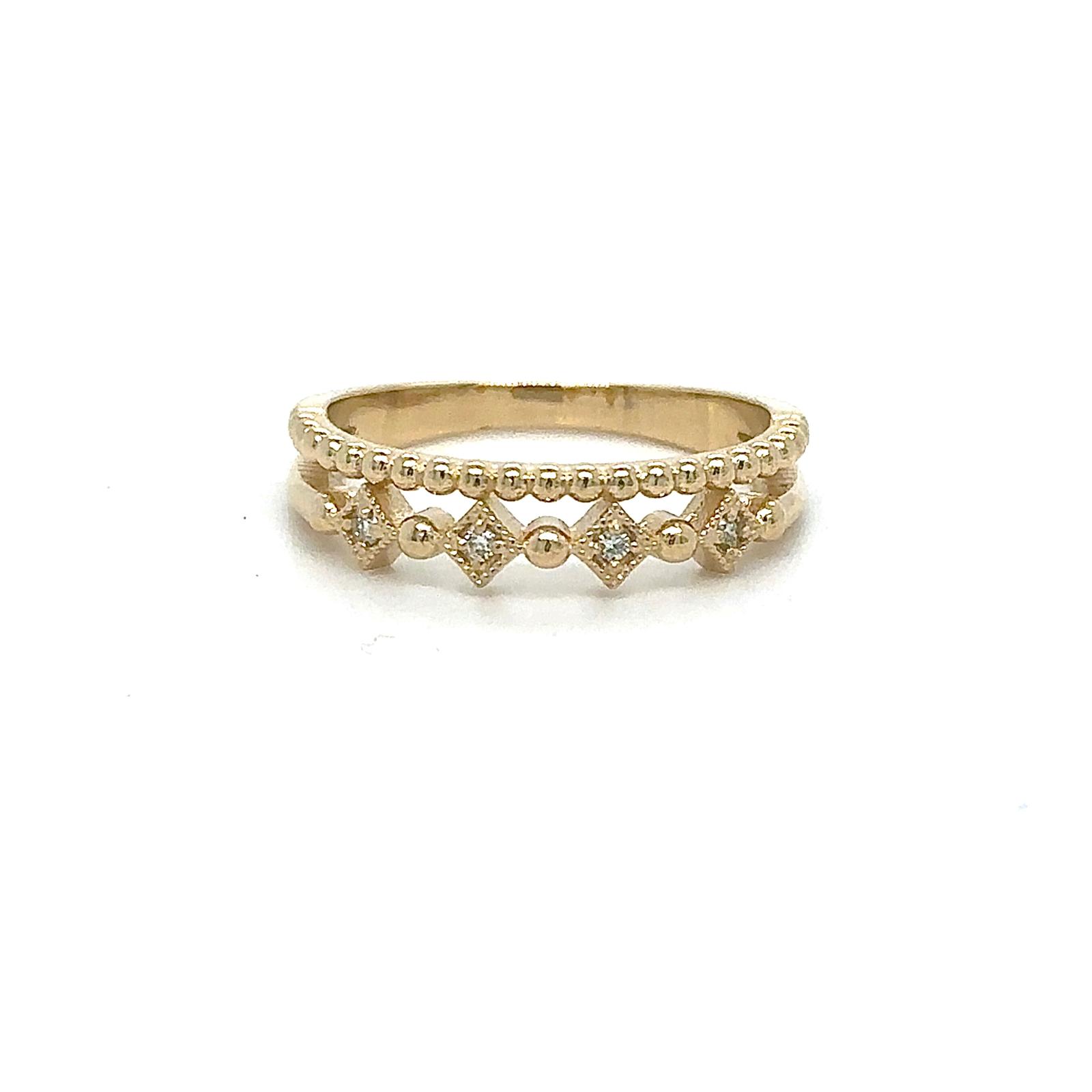View 14K  Diamond Ring