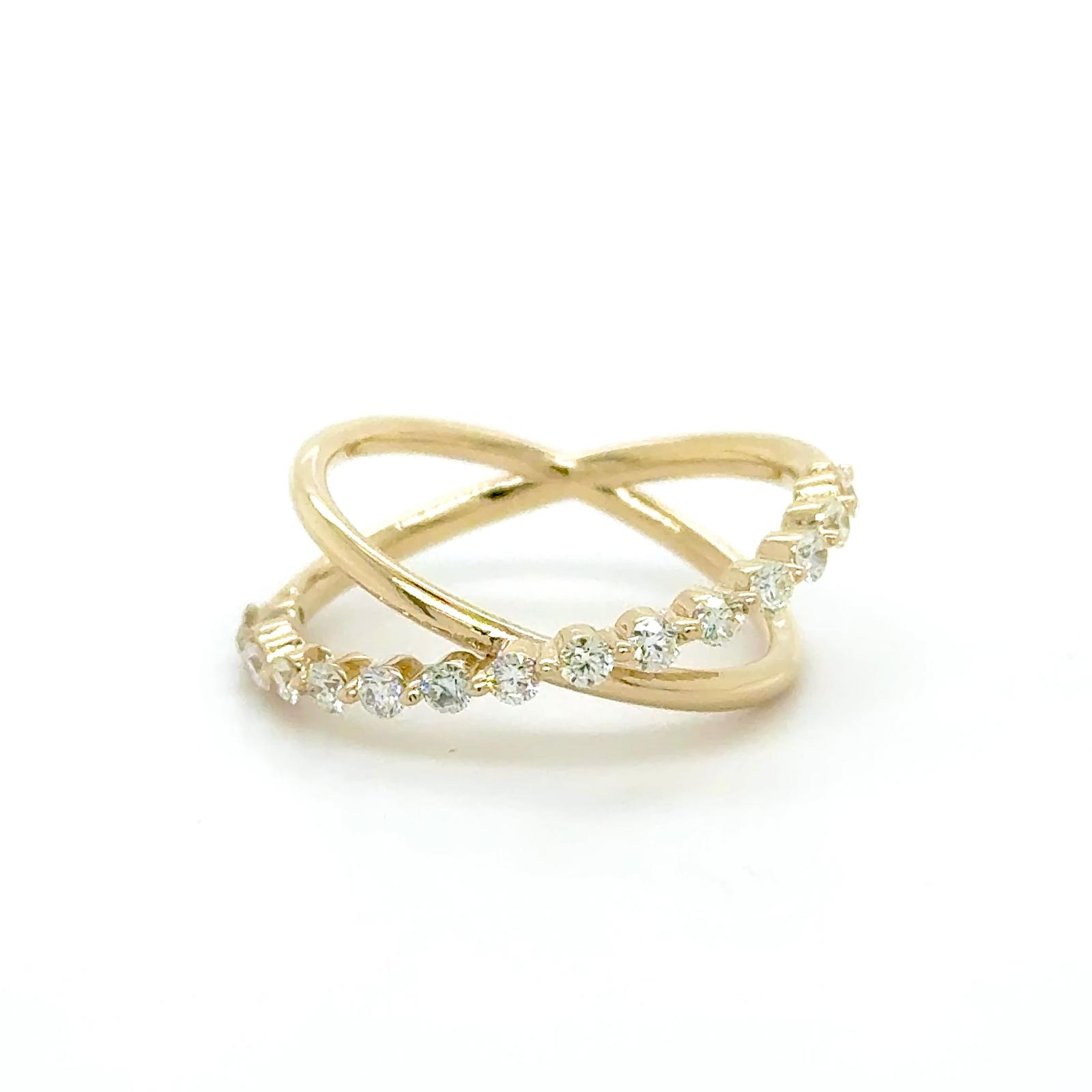 View 14K  Diamond Ring