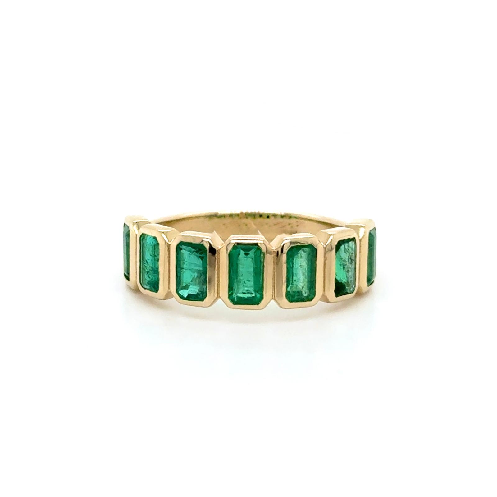 View 14K Emerald Ring