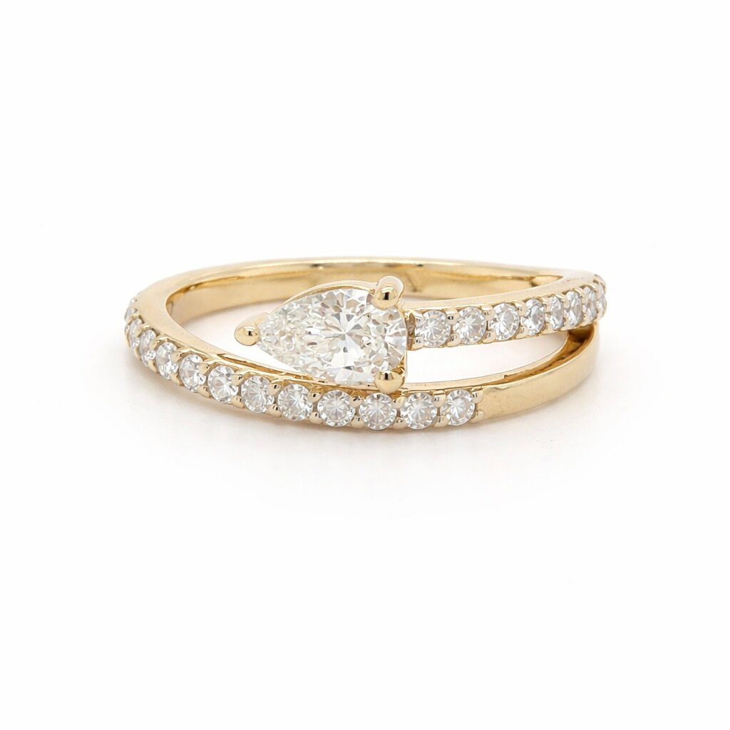 View 14K  Diamond Ring