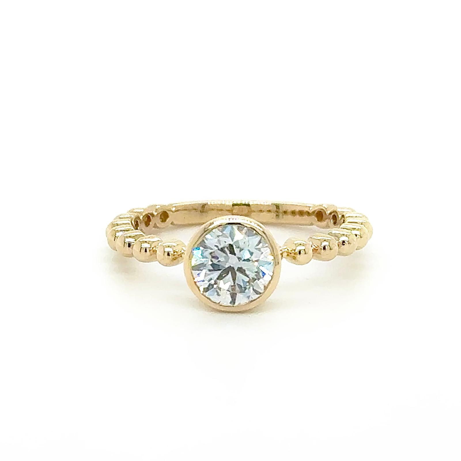 View 14K  Diamond Ring