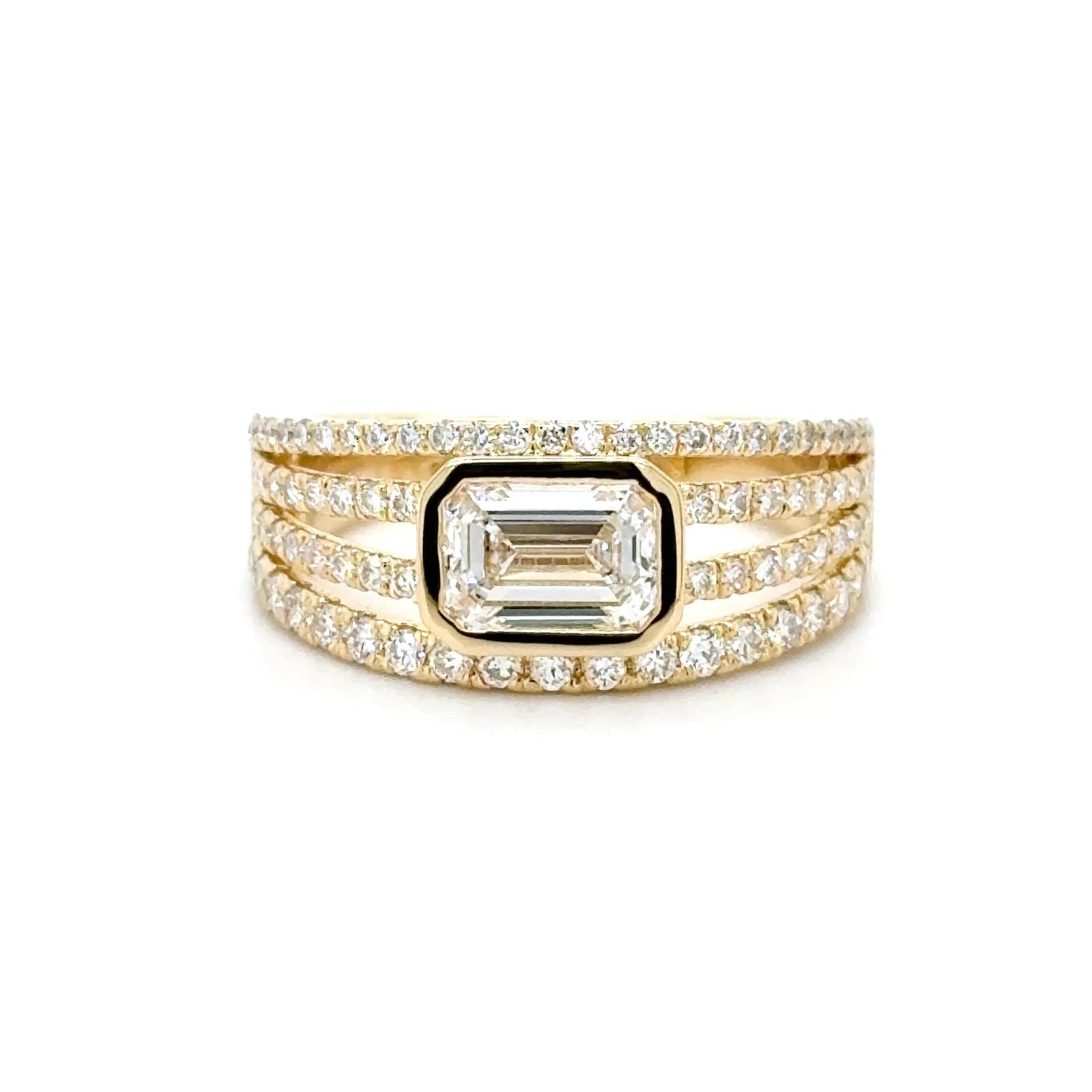 View 14K  Diamond Ring